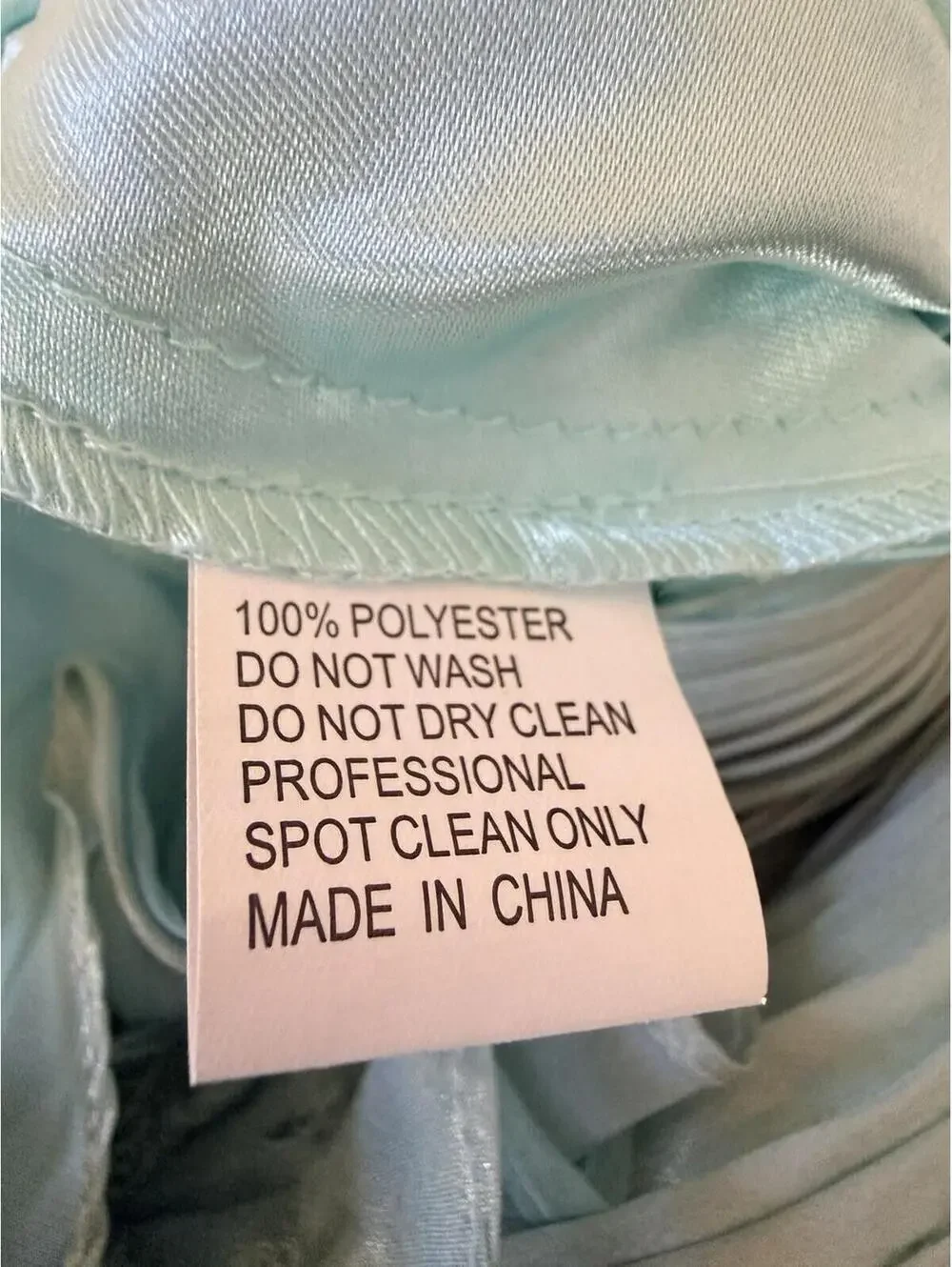 New Mac Duggal Rosette One Shoulder Tea Length Dress In Sage Size 6 - Picture 9 of 10